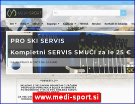 Sportska oprema, www.medi-sport.si