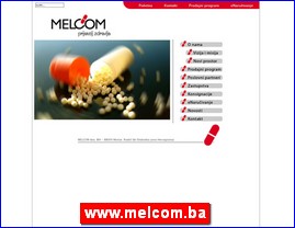 Lekovi, preparati, apoteke, www.melcom.ba