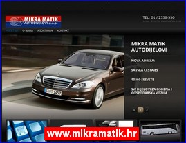 Automobili, servisi, delovi, www.mikramatik.hr