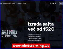 Izrada sajtova Beograd, odr�avanje sajtova, cena, SEO, optimmizacija sajta cena, MindStorming, Beograd, Srbija, www.mindstorming.ws