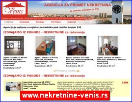 Nekretnine, Srbija, www.nekretnine-venis.rs