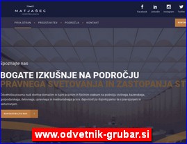 Advokati, advokatske kancelarije, www.odvetnik-grubar.si