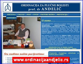 Ordinacije, lekari, bolnice, banje, laboratorije, www.ordinacijaandjelic.rs