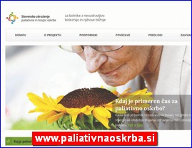 Ordinacije, lekari, bolnice, banje, laboratorije, www.paliativnaoskrba.si