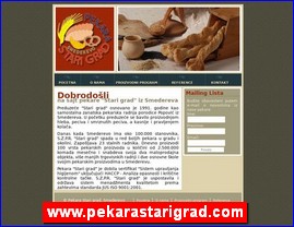 Pekare, hleb, peciva, www.pekarastarigrad.com