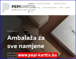 Plastic, rubber, packaging, www.pepi-karttis.ba