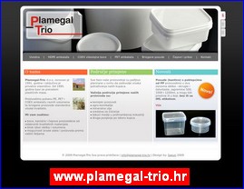 Plastic, rubber, packaging, www.plamegal-trio.hr