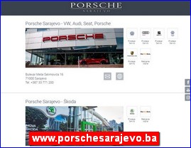 Automobili, servisi, delovi, www.porschesarajevo.ba