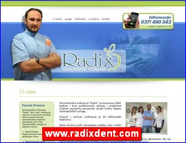 Stomatološke ordinacije, stomatolozi, zubari, www.radixdent.com