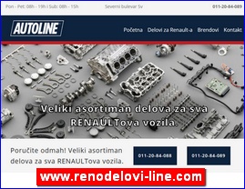 Automobili, servisi, delovi, www.renodelovi-line.com