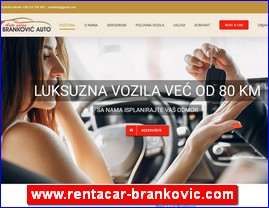 Rent a car Brankovi, luksuzna vozila, povoljne cijene, Banja Luka, www.rentacar-brankovic.com