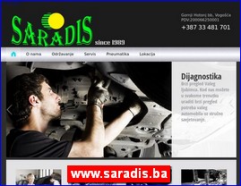 Automobili, servisi, delovi, www.saradis.ba