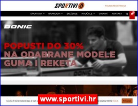 Sportska oprema, www.sportivi.hr