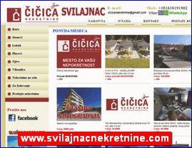 Nekretnine, Srbija, www.svilajnacnekretnine.com