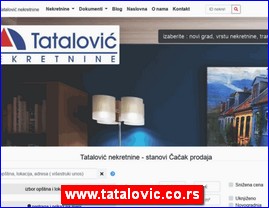 Nekretnine, Srbija, www.tatalovic.co.rs