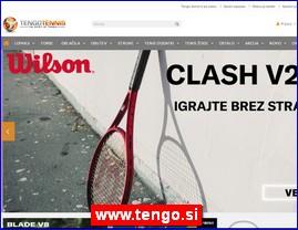 Sportska oprema, www.tengo.si