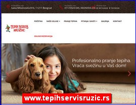 Agencije za ienje, spremanje stanova, www.tepihservisruzic.rs