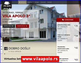 Hoteli, moteli, hosteli,  apartmani, smeštaj, www.vilaapolo.rs