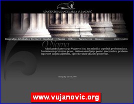 Advokati, advokatske kancelarije, www.vujanovic.org