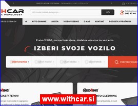 Automobili, servisi, delovi, www.withcar.si