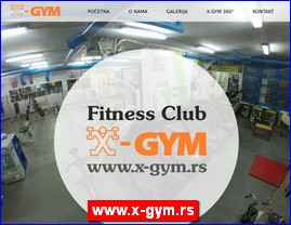 Fitnes, fitness centri, teretane, www.x-gym.rs 