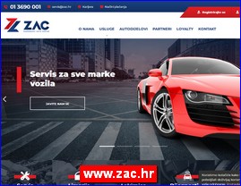 Automobili, servisi, delovi, www.zac.hr