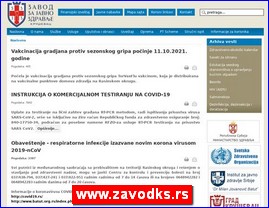 Ordinacije, lekari, bolnice, banje, laboratorije, www.zavodks.rs