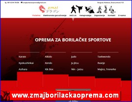Sportska oprema, www.zmajborilackaoprema.com