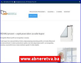 PVC, aluminijumska stolarija, www.abneretva.ba