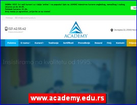Škole stranih jezika, www.academy.edu.rs