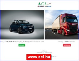 Automobili, servisi, delovi, www.aci.ba