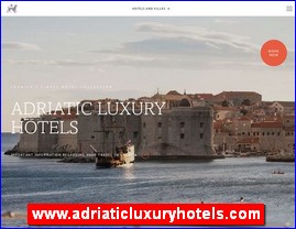 Hoteli, smeštaj, Hrvatska, www.adriaticluxuryhotels.com