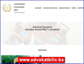 Advokati, advokatske kancelarije, www.advokatbilic.ba