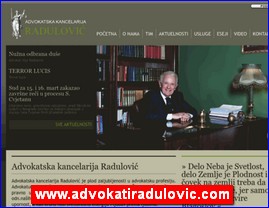Advokati, advokatske kancelarije, www.advokatiradulovic.com