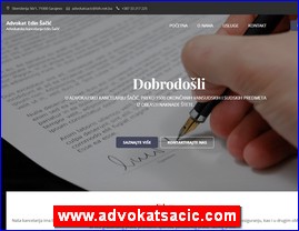 Advokati, advokatske kancelarije, www.advokatsacic.com