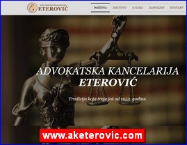 Advokati, advokatske kancelarije, www.aketerovic.com