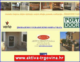 PVC, aluminijumska stolarija, www.aktiva-trgovina.hr