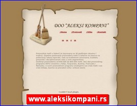 Higijenska oprema, www.aleksikompani.rs