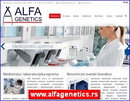 Medicinski aparati, uređaji, pomagala, medicinski materijal, oprema, www.alfagenetics.rs