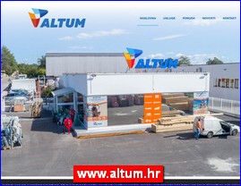 Građevinarstvo, građevinska oprema, građevinski materijal, www.altum.hr