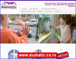 PVC, aluminijumska stolarija, www.alumatic.co.rs