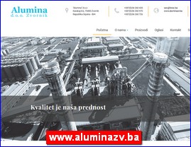 Industrija metala, www.aluminazv.ba