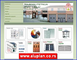 PVC, aluminijumska stolarija, www.aluplan.co.rs