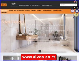 Sanitarije, vodooprema, www.alvos.co.rs