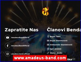 Muzičari, bendovi, folk, pop, rok, www.amadeus-band.com