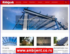 Građevinarstvo, građevinska oprema, građevinski materijal, www.ambijent.co.rs