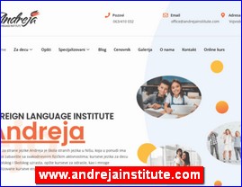 Škole stranih jezika, www.andrejainstitute.com
