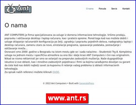 Kompjuteri, računari, prodaja, www.ant.rs
