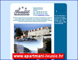 Hoteli, smeštaj, Hrvatska, www.apartmani-ivusic.hr