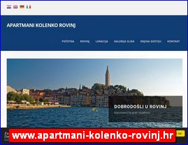 Hoteli, smeštaj, Hrvatska, www.apartmani-kolenko-rovinj.hr